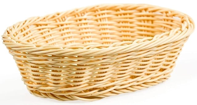 Bread Basket Wooden Small