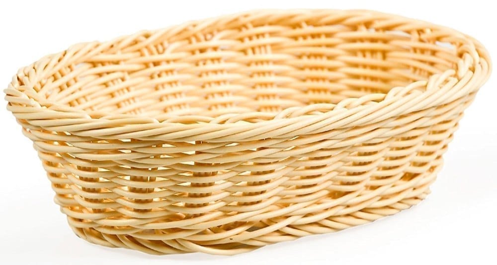 Bread Basket Wooden Small