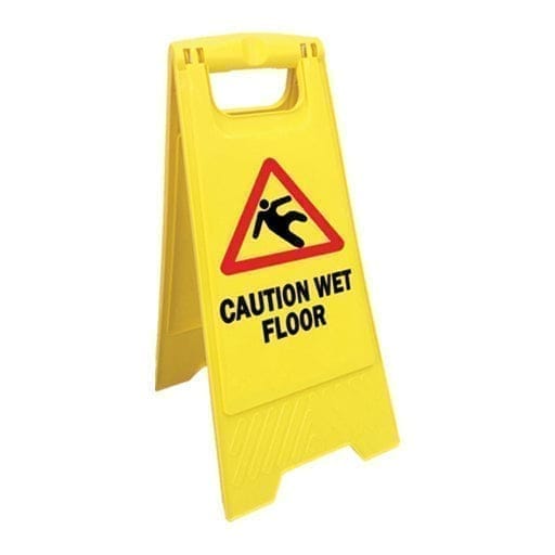 Kibble "Signage Caution Wet Floor"