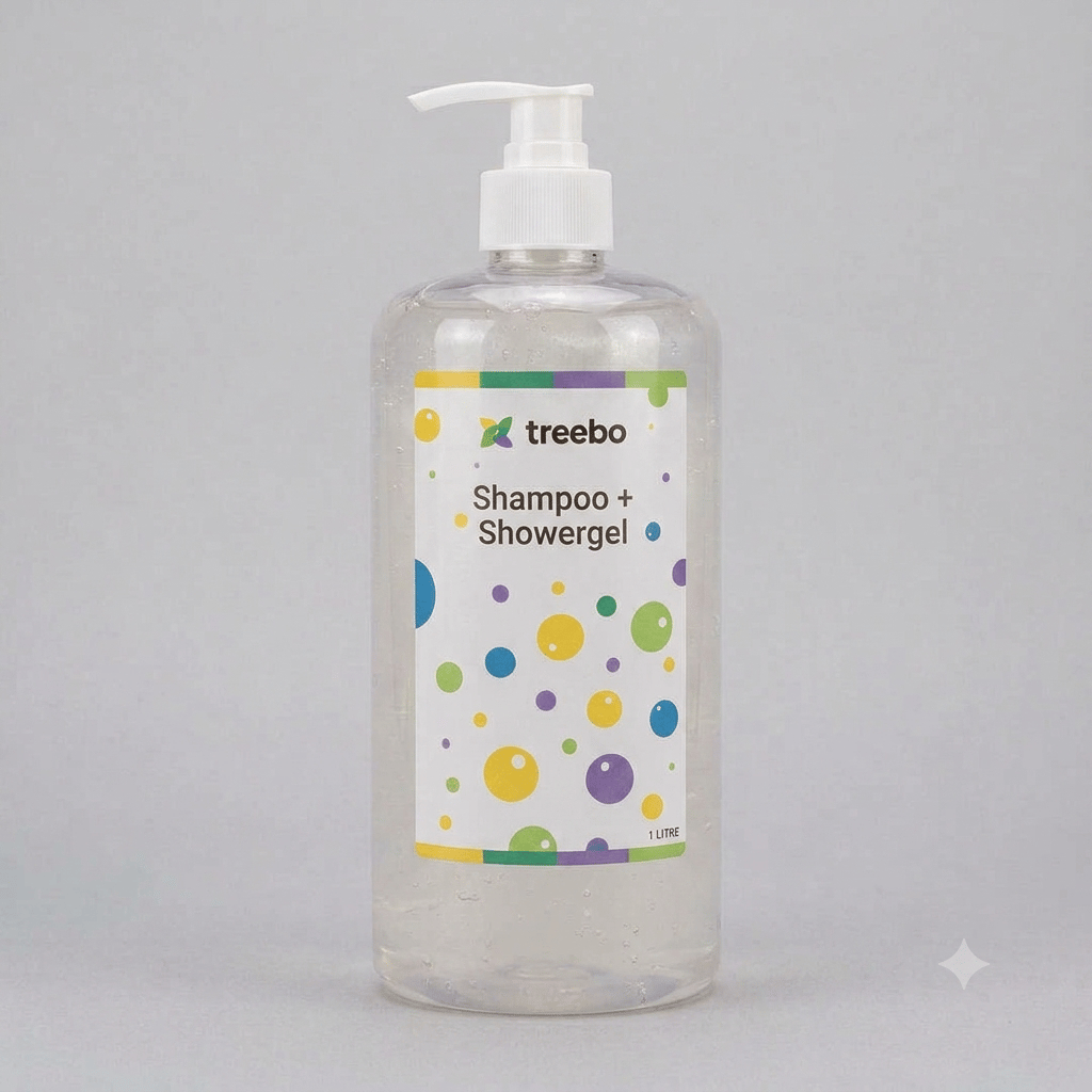 Dispenser Bottles 300Ml - Shampoo + Showergel