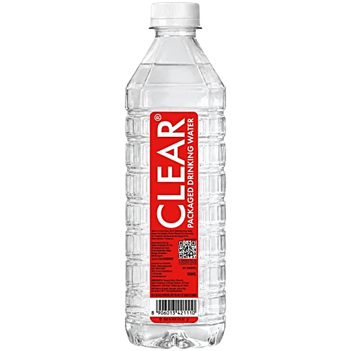 Clear Water Bottle-500 ML
