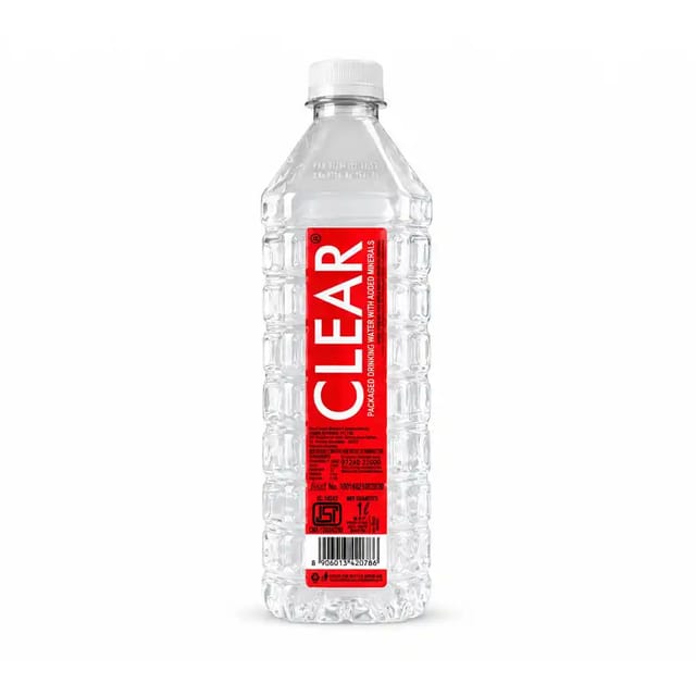 Clear Water Bottle-1000 ML