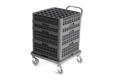Glass Rack Trolley